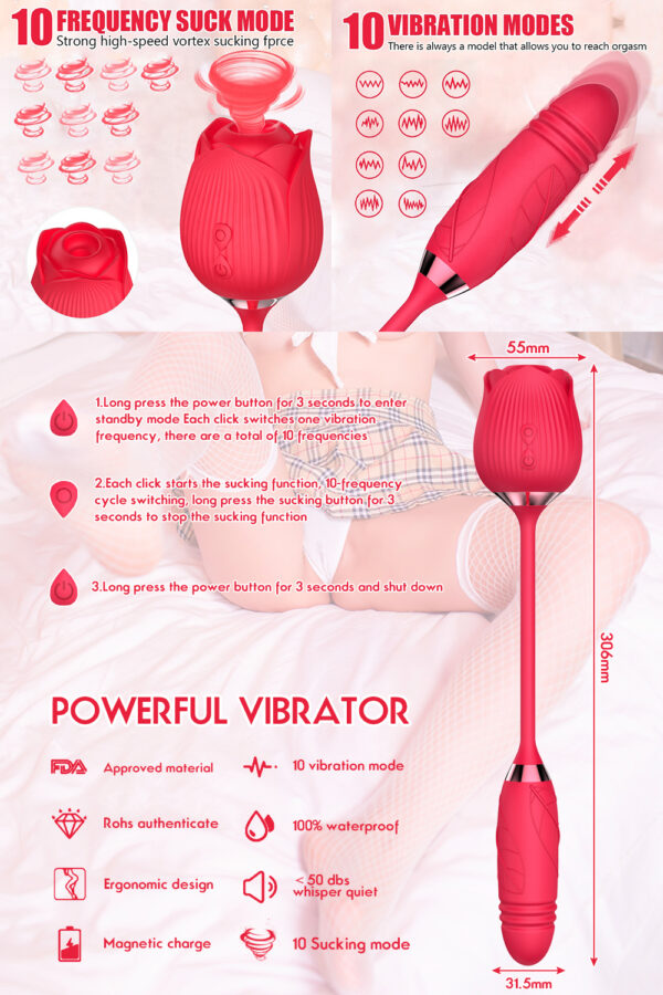 Vibraflor vibração + sucção - Image 6