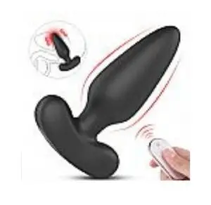 Plug anal c/ vibro e controle remoto